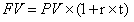 單利的公式和例題